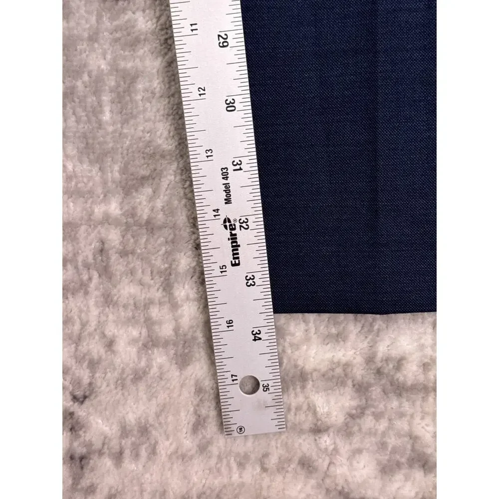 New J Crew Ludlow Slim Dress Pants 32 x 34 Mens Blue Stretch Wool Trouser